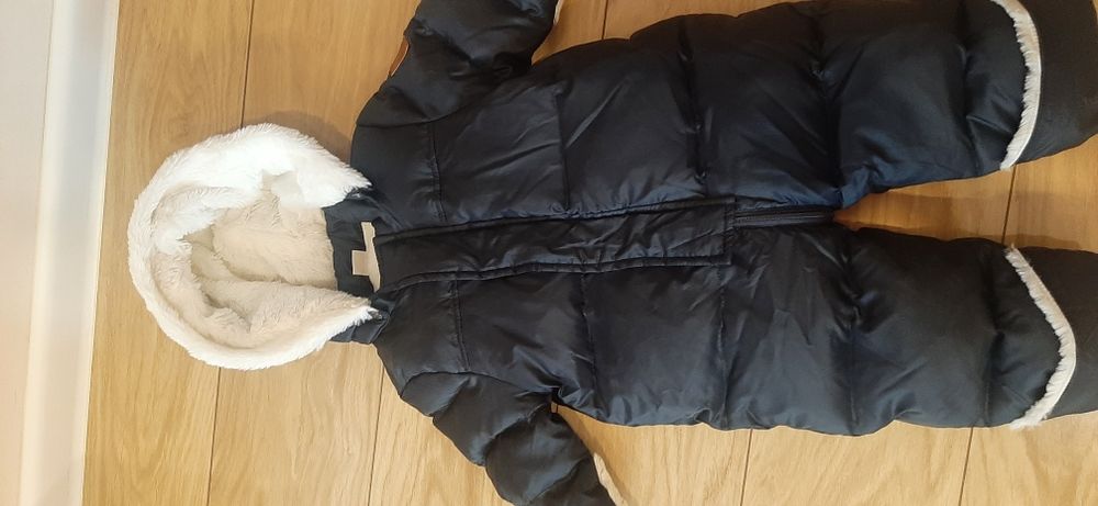 Puchowy zimowy  kombinezon dziecięcy