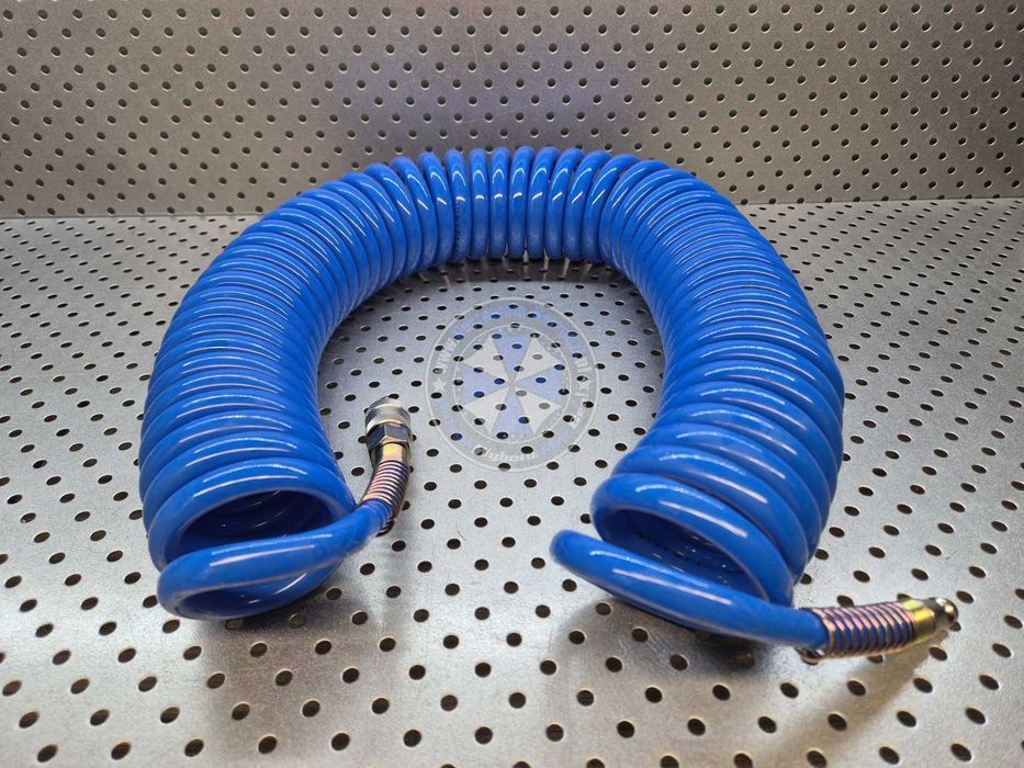 Wąż pneumatyczny 15m PU wąż spieralny przewód pneumatyczny spiralny