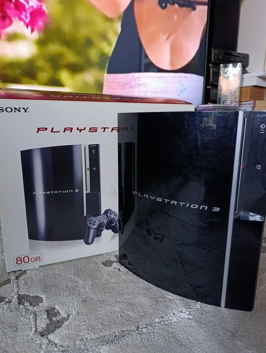Ps3 Fat 80gb z pudełkiem