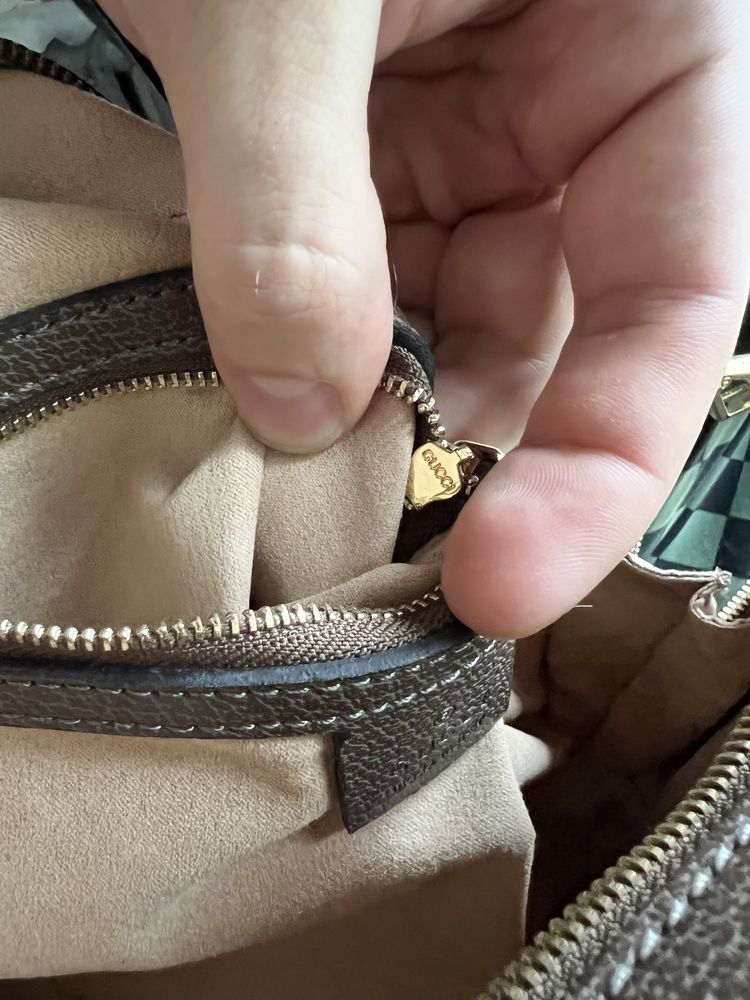 Сумка дорожная кожаная Gucci Ophidia оригинал номерная