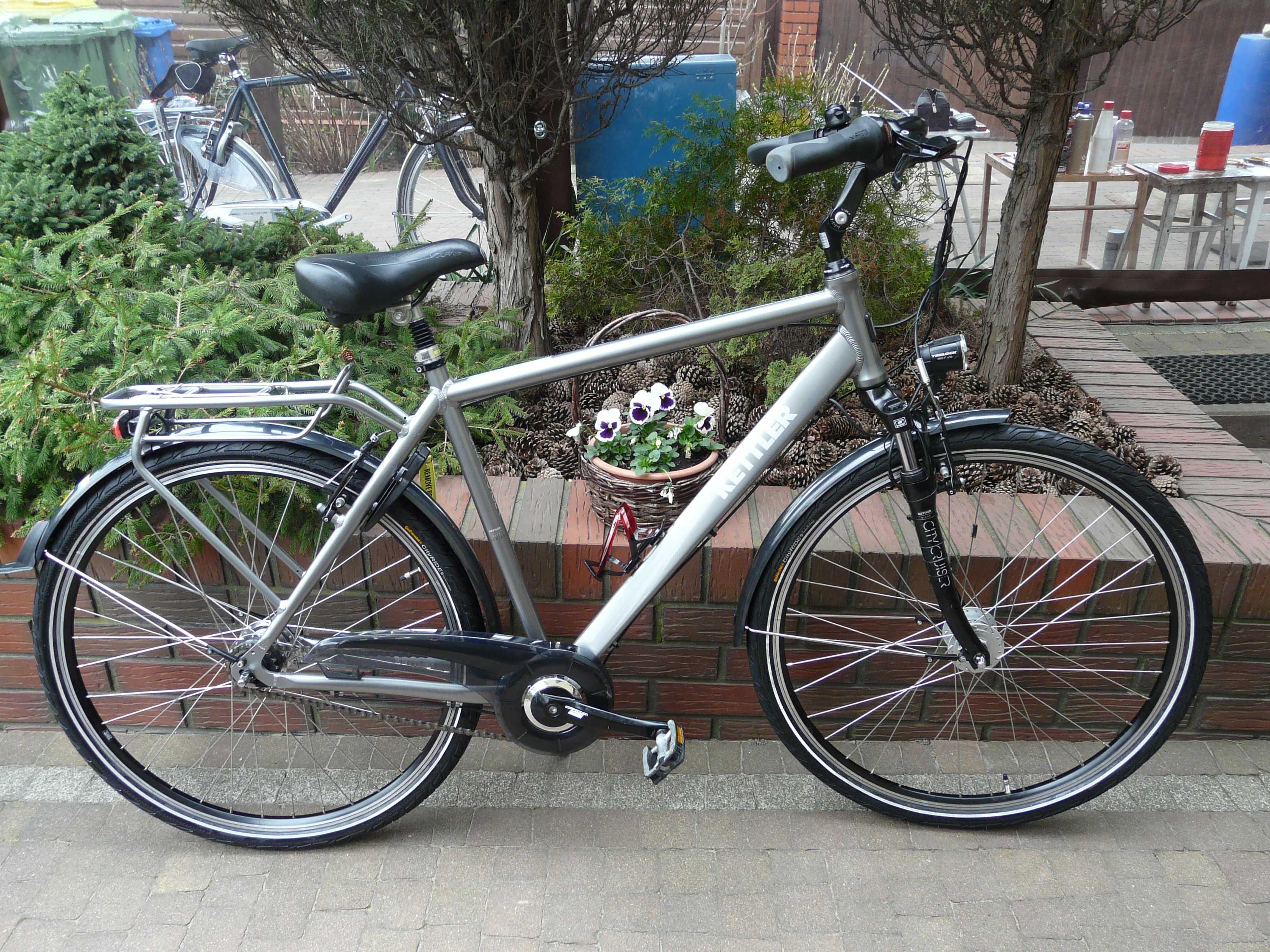 Rower miejski KETTLER City Cruser Comfort 28"/55 nożny,sprawny Germany
