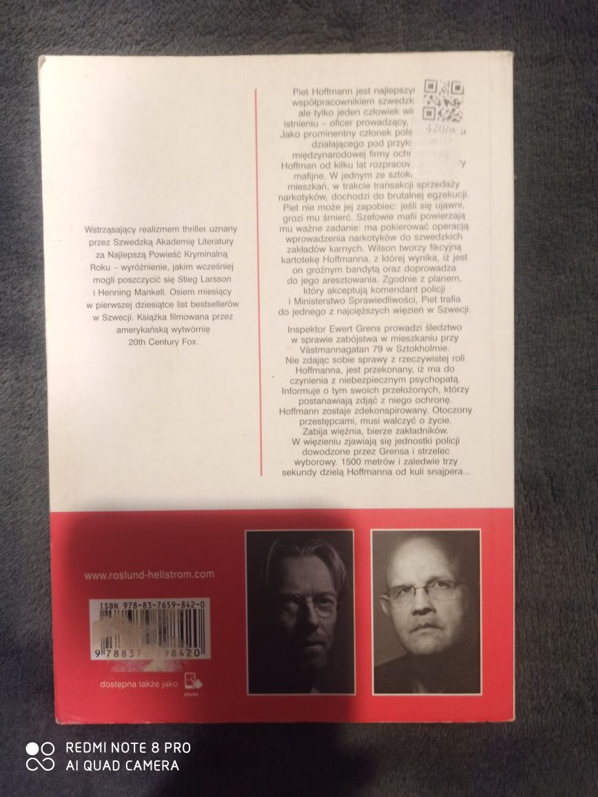 Trzy sekundy, Anders Roslund