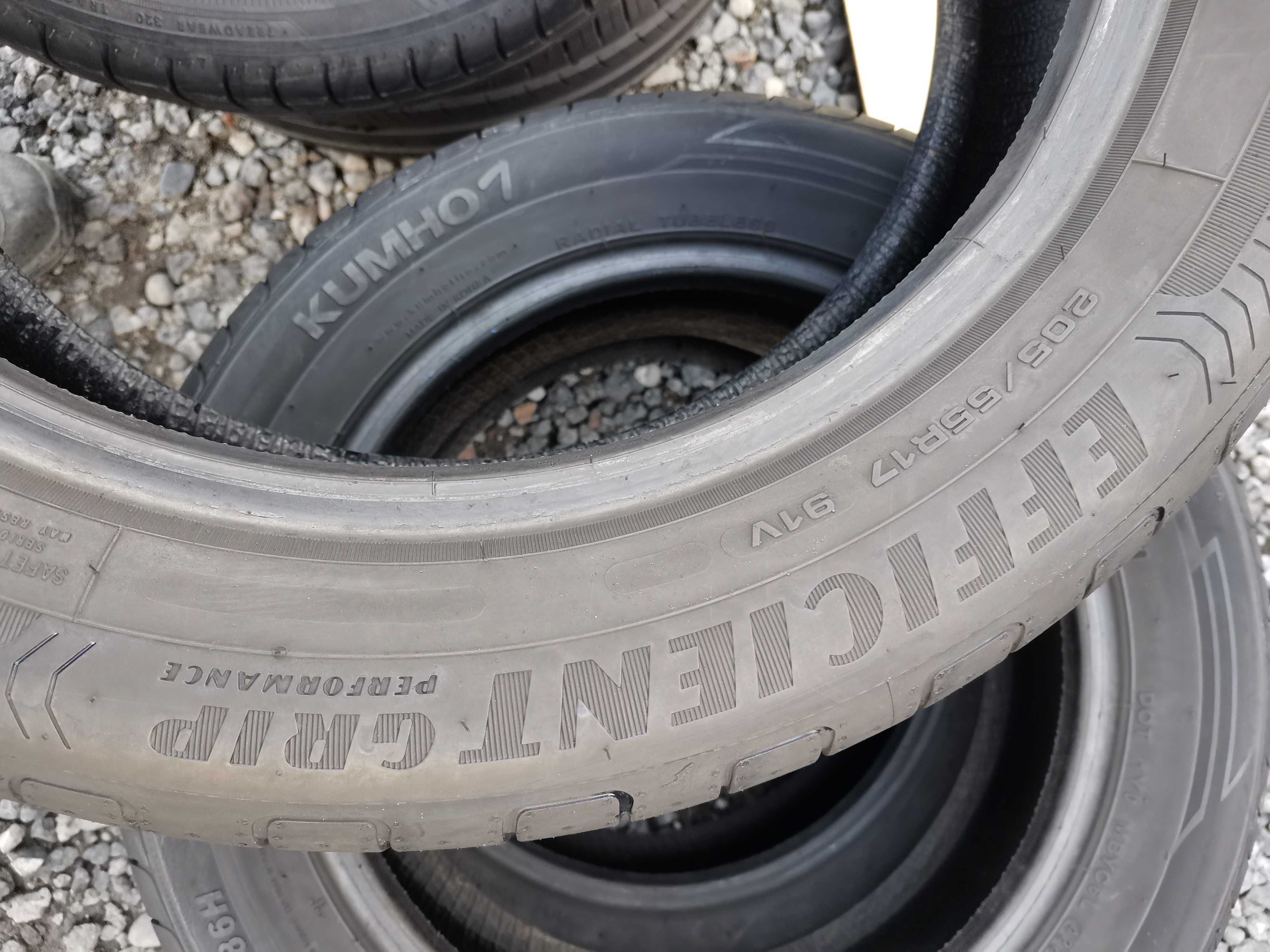 lato Goodyear 205/55/17 z 2022r 6.3mm 2szt