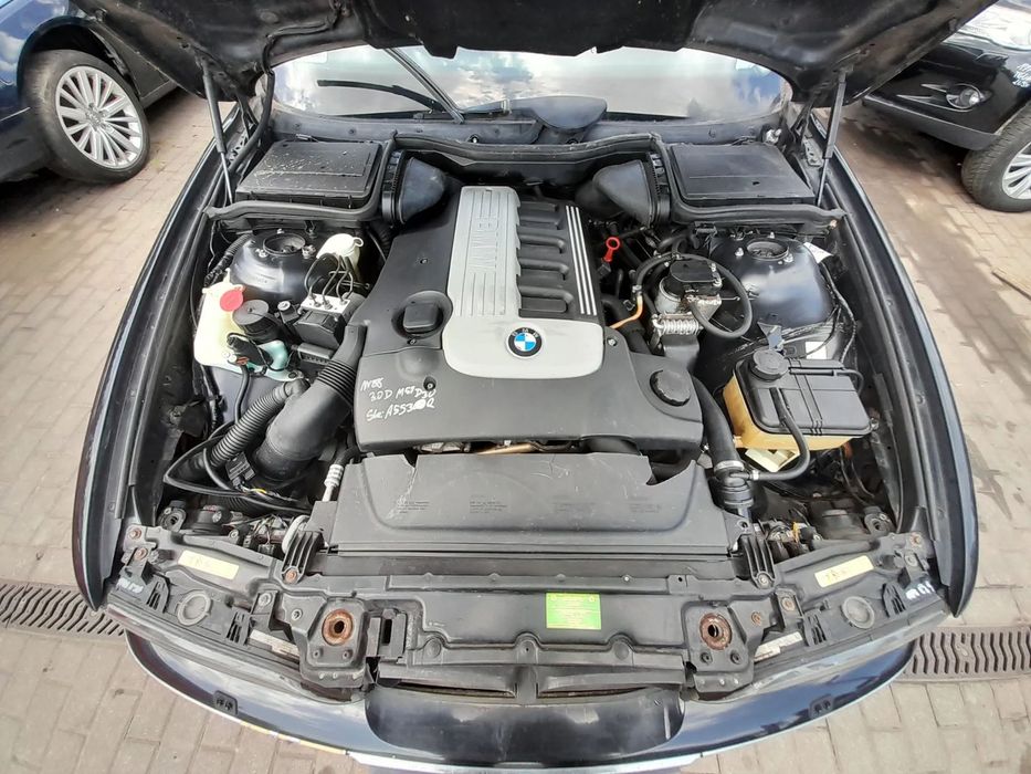 BMW E39 KOMPLETNY SWAP SILNIKA 3.0D M57