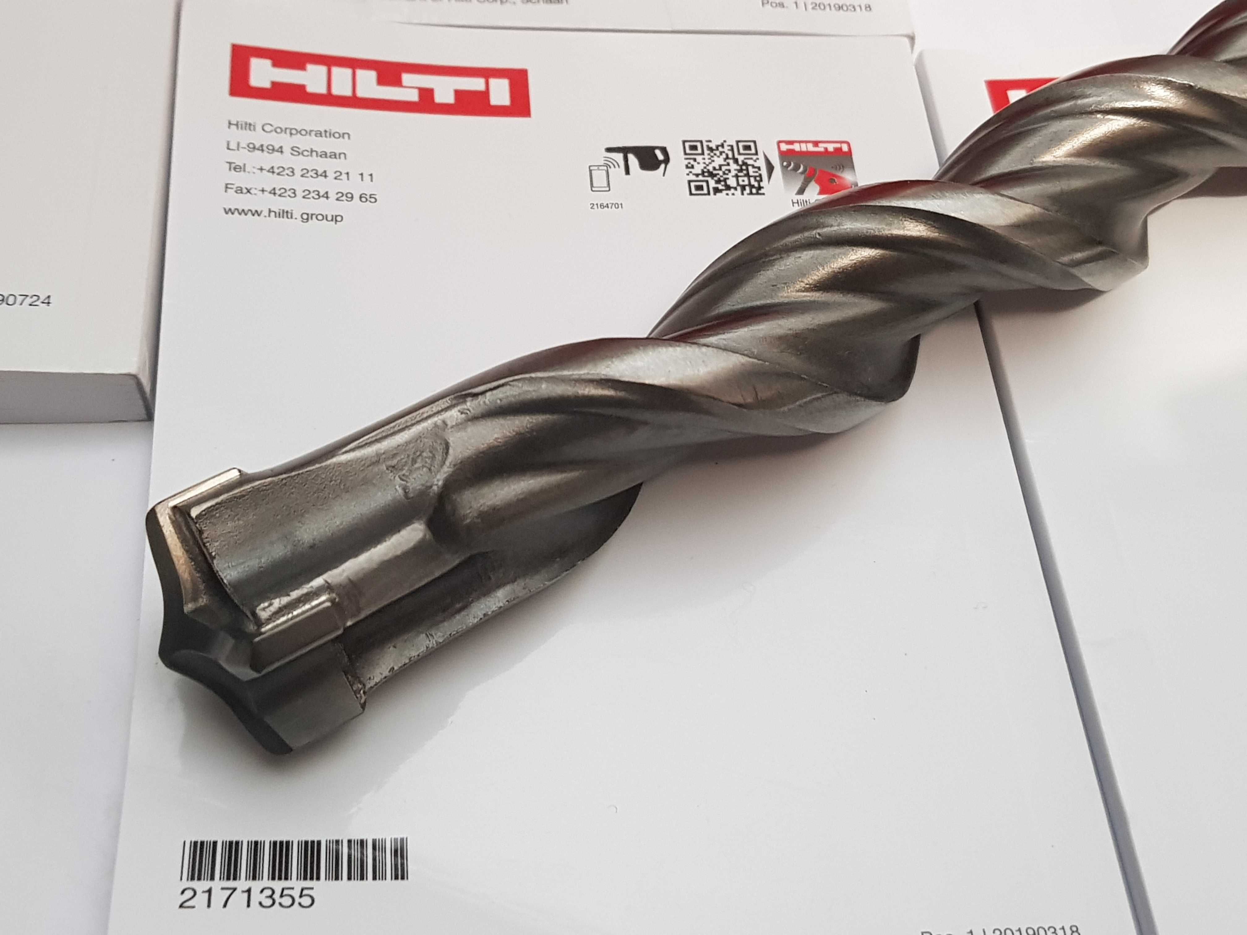 Wiertło SDS-MAX HILTI 18 X 540 mm 4 ostrza Nowe przebiciowe