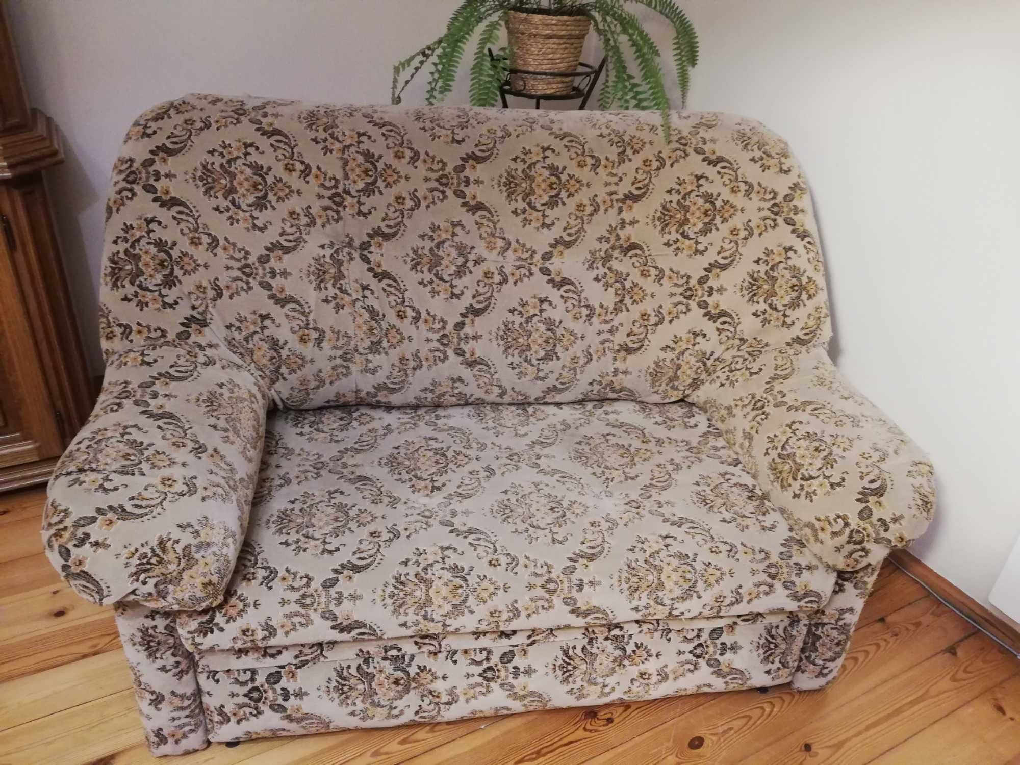 Fotel tapicerowany podwójny typu "2" z możliwością spania "za darmo"