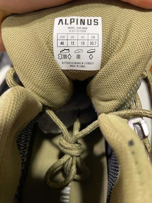 Ботинки Alpinus 45,46