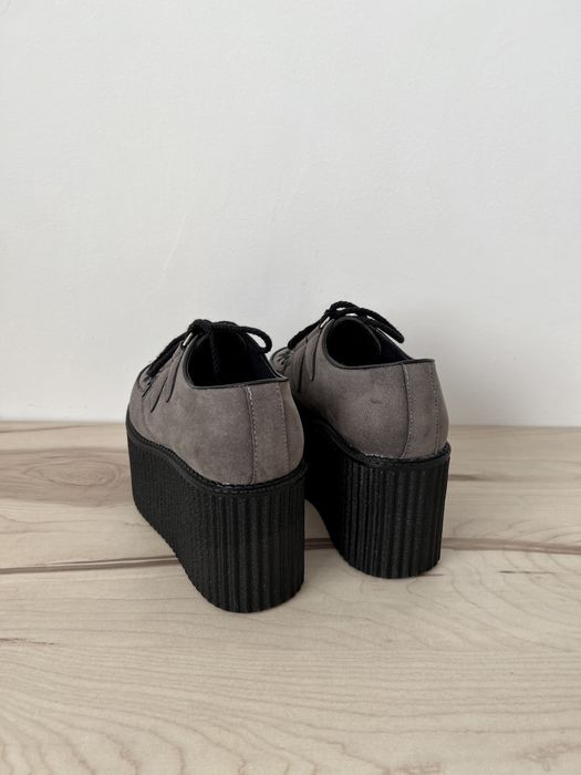 Sapatos de plataforma Creepers