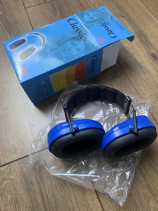 Nauszniki przeciwhałasowe na pałąku JSP Classic GP NOWE