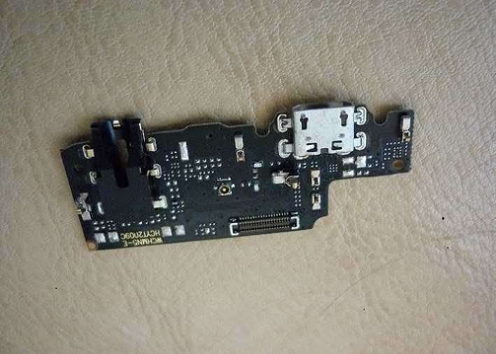 Нижня плата Xiaomi Redmi Note 5 /Redmi Note 5 Pro з роз'ємом зарядки