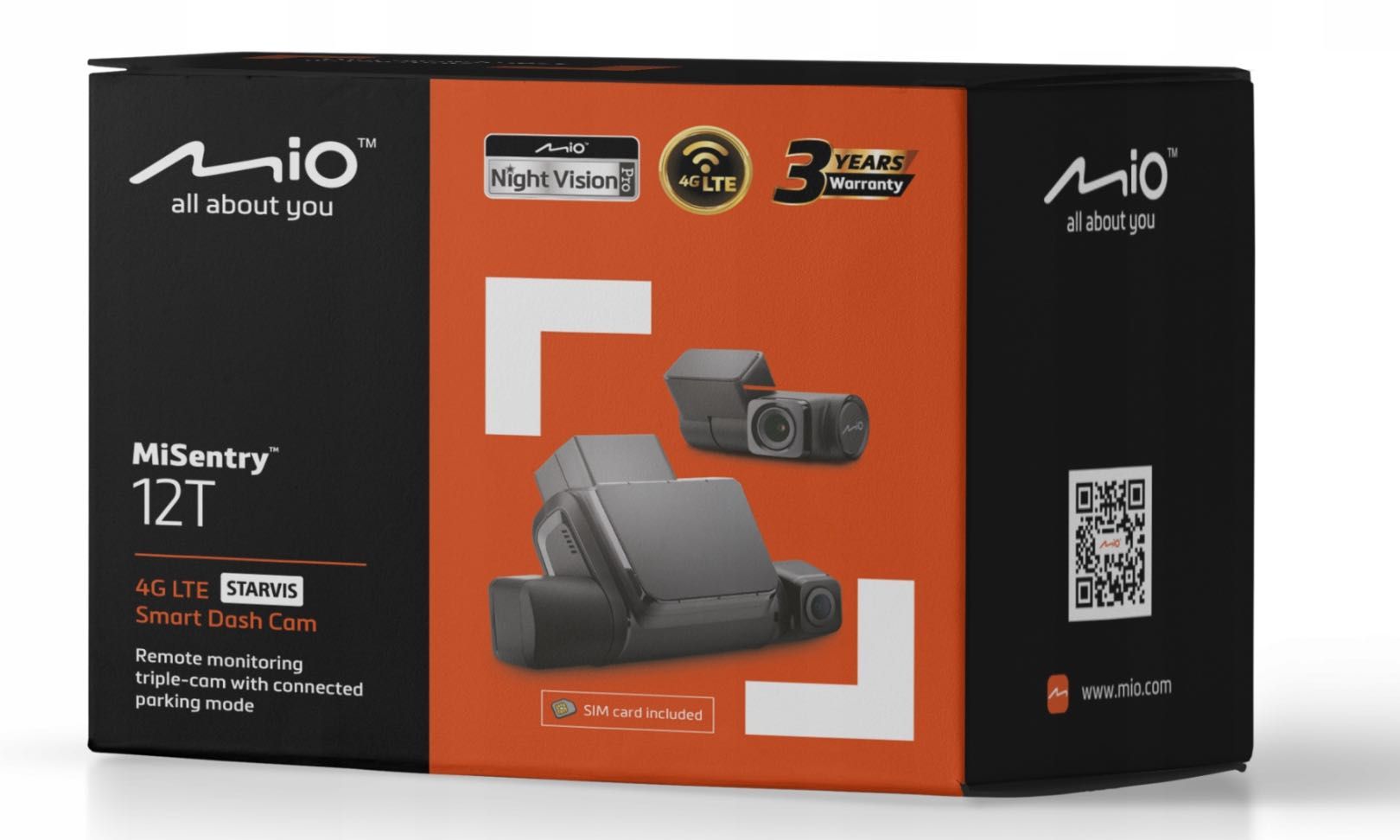 NOWY wideorejestrator Kamera samochodowa Mio MiSentry 12T 4G LTE