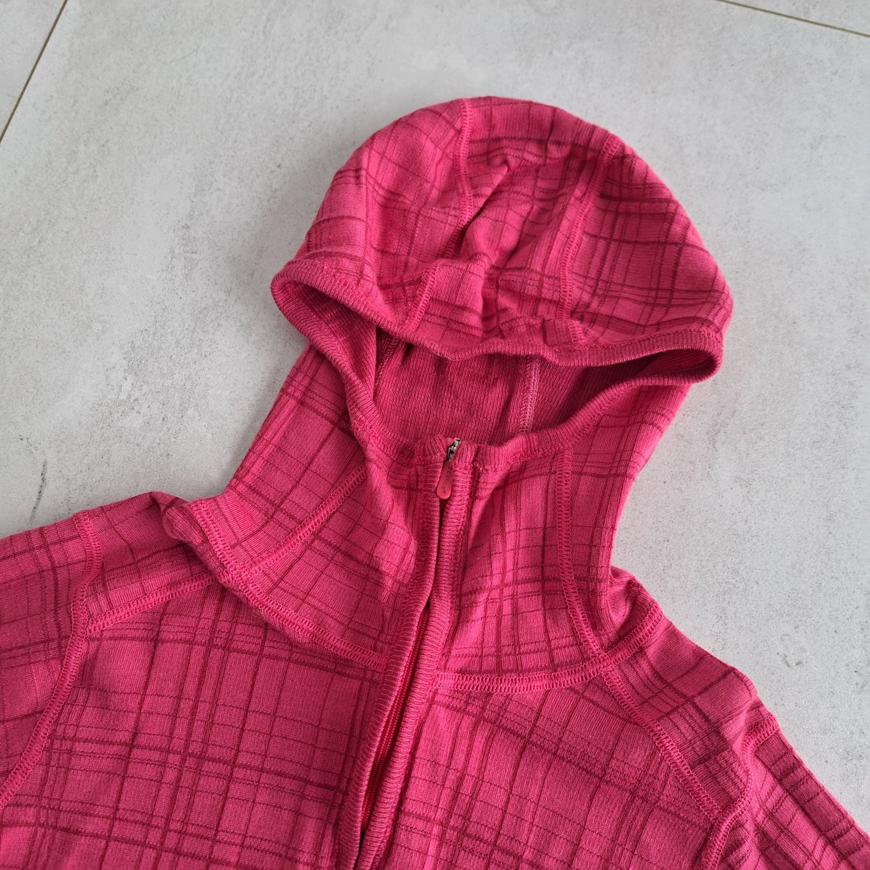 Bluzka bluza termiczna z kapturem Devold 100% merino wool