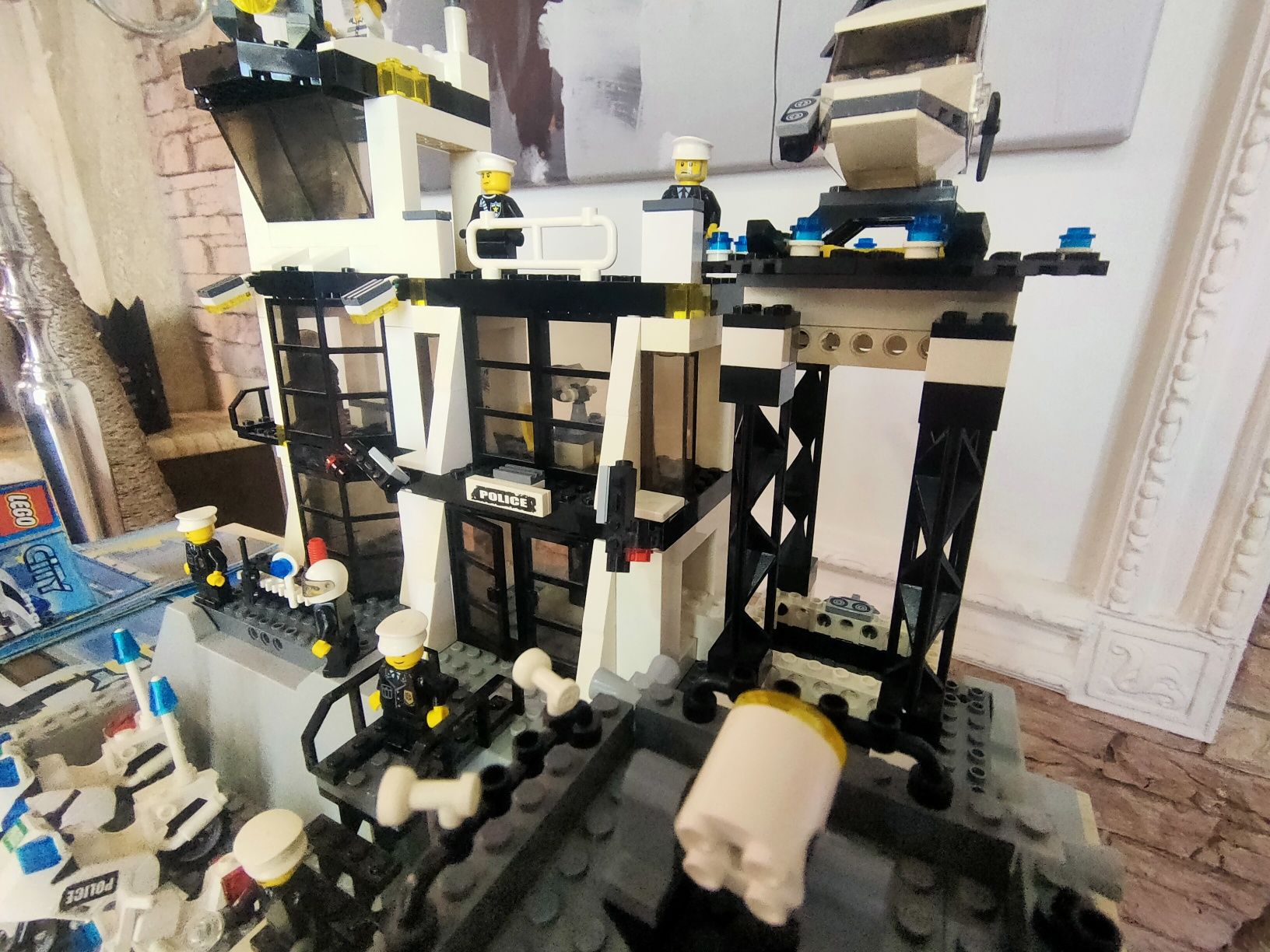 Lego 7237 posterunek policji retro