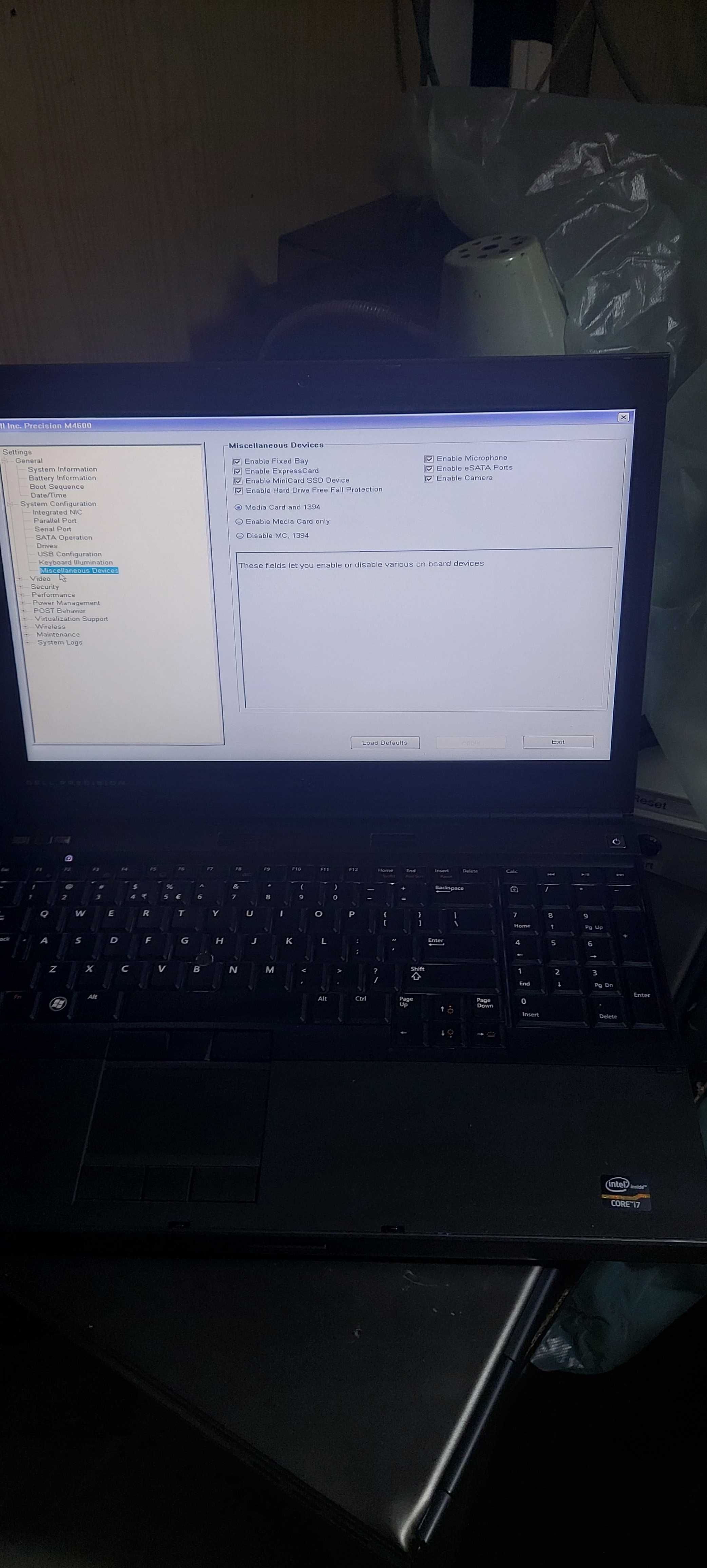 DELL Precision M4600 15.6" Intel Core i7-2620M uszkodzony