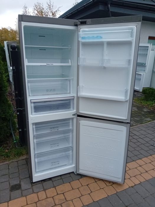 Lodówko zamrażarka Samsung NoFrost srebrna 185cm [gwar/dowóz]