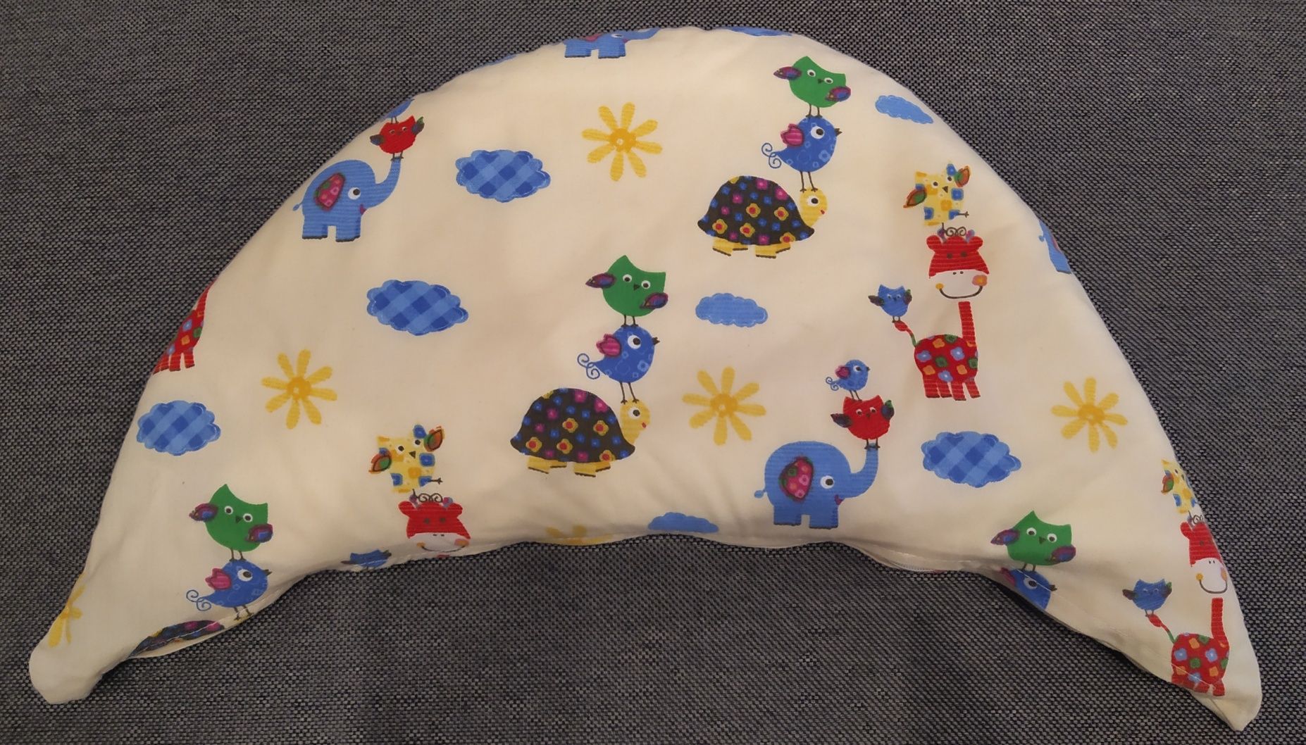 Zestaw poduszek dla niemowlaka do karmienia leżenia na brzuszku zabawy