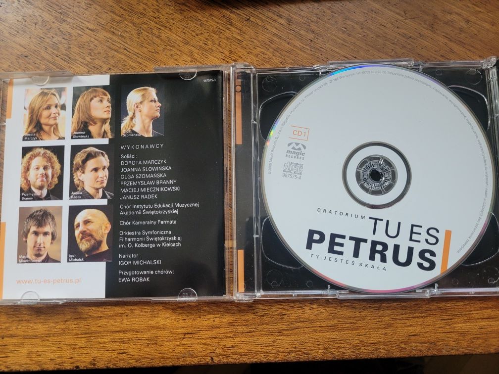 CDx2 Oratorium Tu Es Petrus /komp.P.Rubik/ 2005 Magic Records