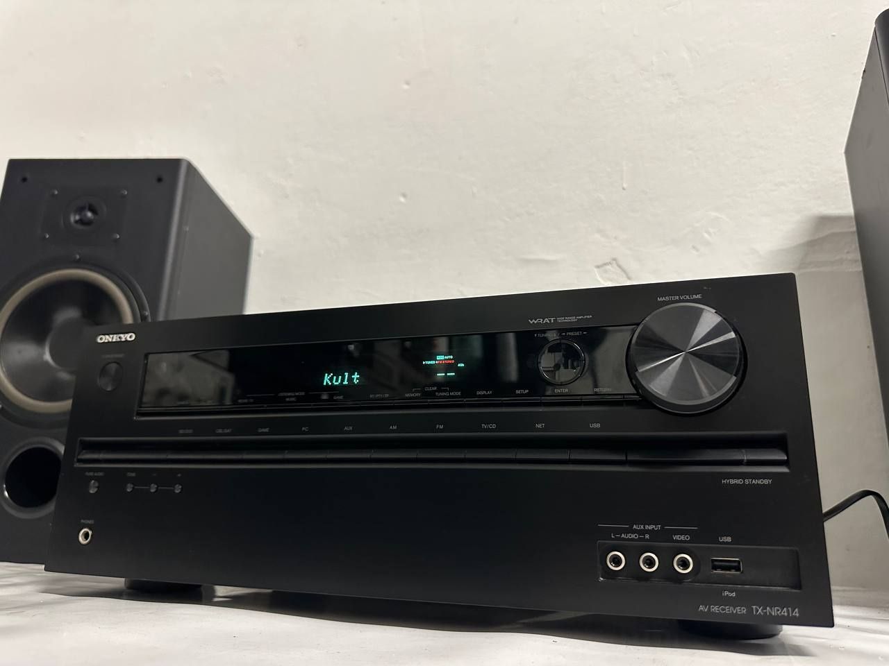 5.1 AV Amplifier Onkyo TX-NR414, HDMI, USB, 3D, LAN