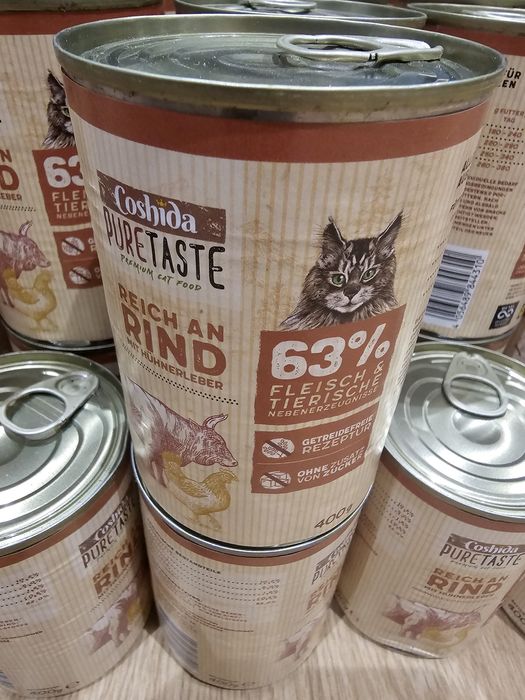 Sprzedam mokrą karmę Coshica 37szt