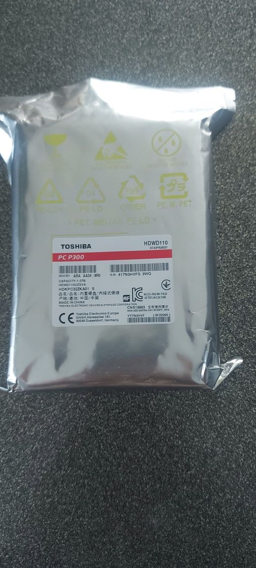 Twardy dysk 1TB Toshiba