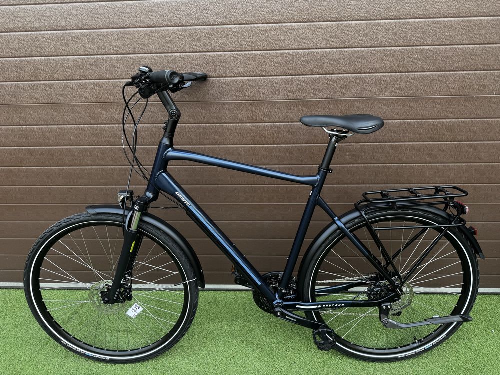 Rower Trekingowy Miejski Męski GIANT ANYTOUR 3x9 Deore Hydr Led Xl