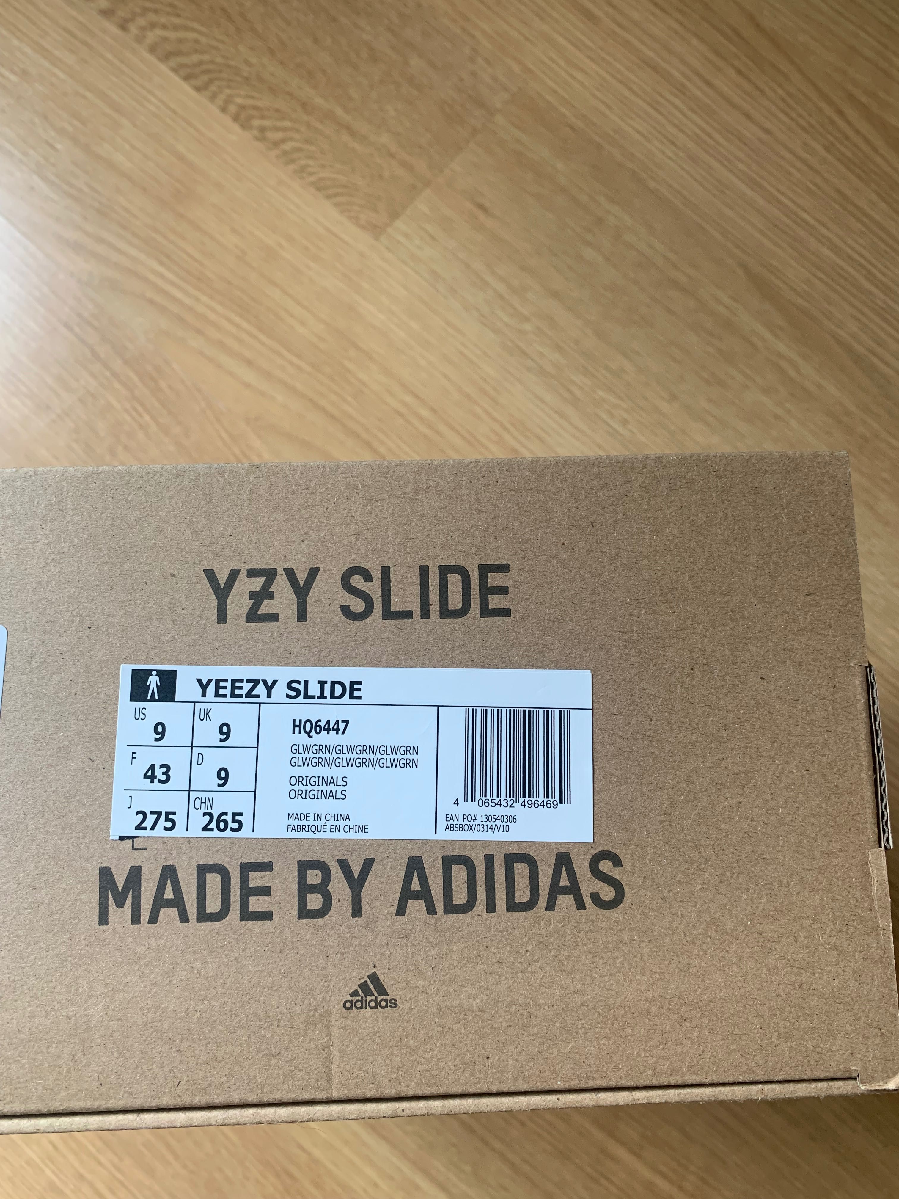 Adidas Yeezy Slide Gllow Green