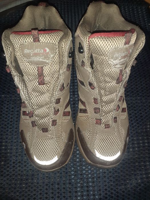 Ботинки женские термо Regatta isotex 39 кожанные коричневые зимние