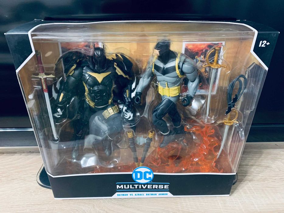 Фигура Batman vs Azrael Бэтмен Азраил McFarlane Toys DC Multiverse