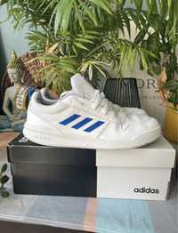 Białe Sneakersy Adidas Tensaur 40  Adidas Originals