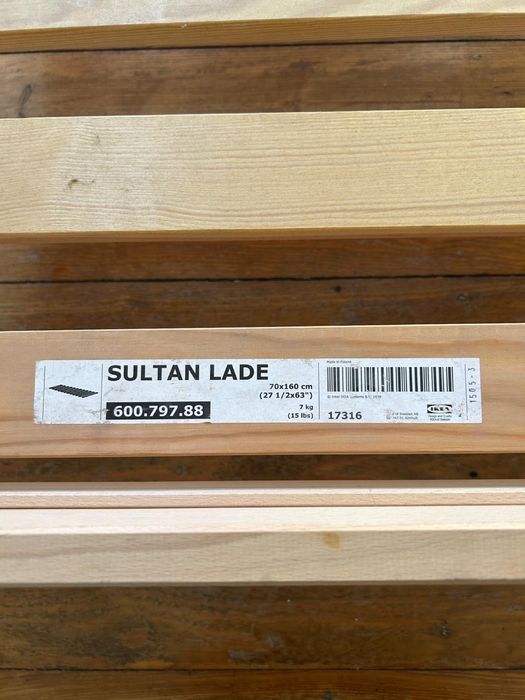 Cama infantil Ikea Sultan Lade