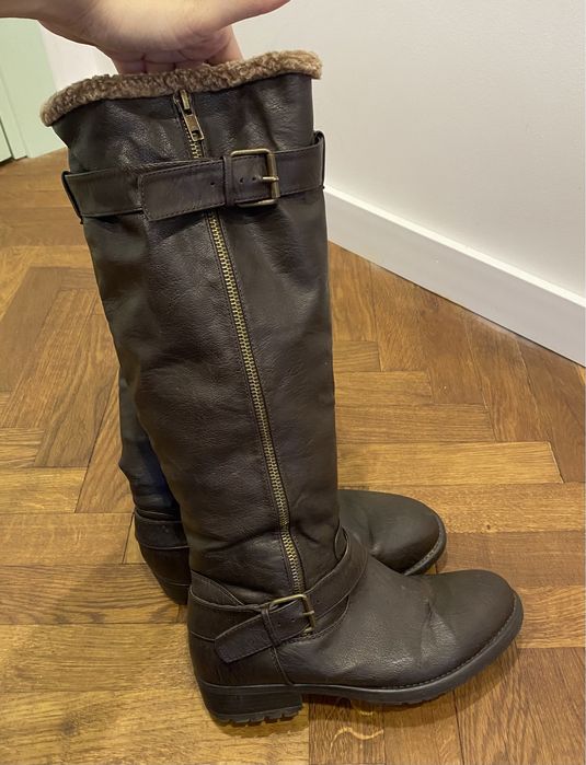 39р зимові чоботи New Look / черевики Ботильйони