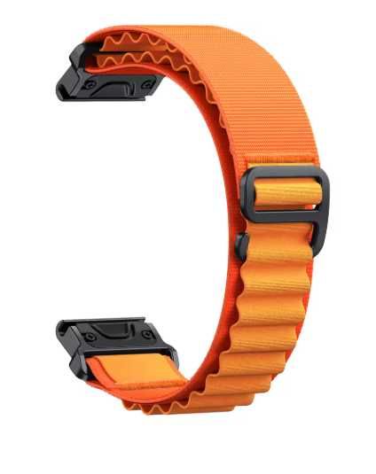 Braceletes nylon 22mm super confortável para Garmin