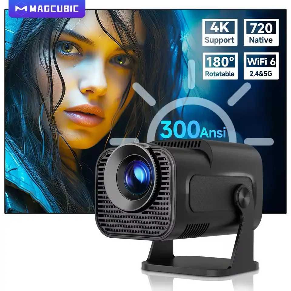 Проектор MAGCUBIC HY320 Mini 4K Домашній кінотеатр Домашний кинотеатр