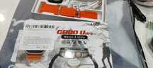 C800 Smartwatch zegarek Orange pomarańczowy waflowy