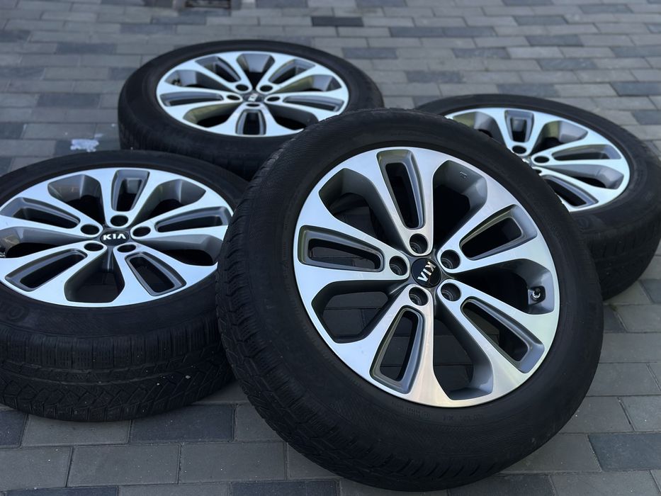 Диски Kia R19 5x114.3 ET50.5 7.5J з Німеччини+ гума 235/55