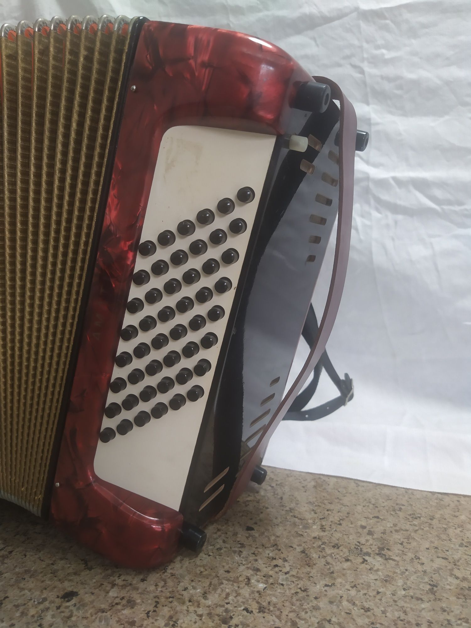 Acordeao hohner 3 carreiras com saco novo