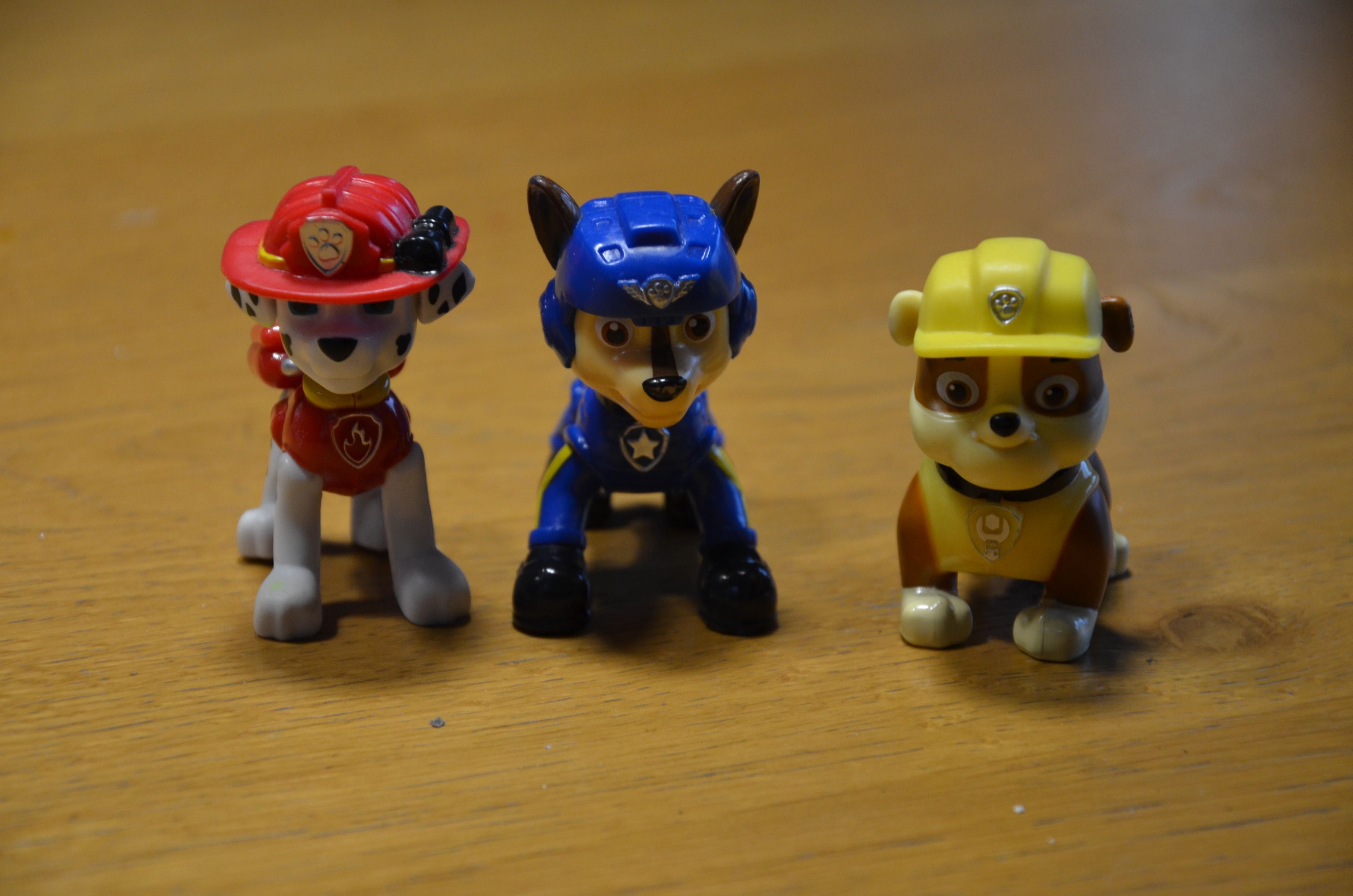 Psi patrol 3 szt. figurki paw patrol