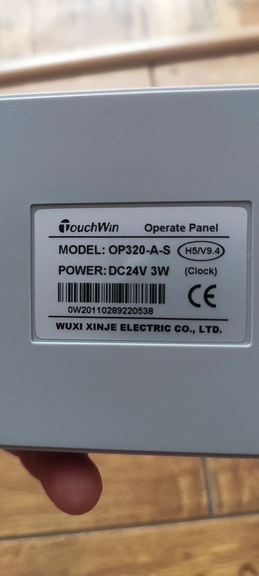 Панель оператора XINJE TouchWin OP320-AS