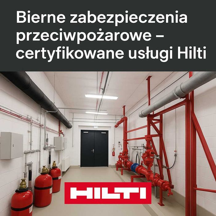 Bierne Zabezpieczenia Przeciwpożarowe, przejścia ppoż Hilti