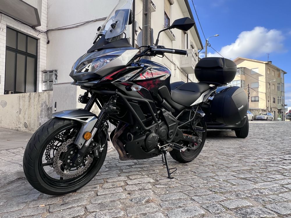 Kawazaki Versys 650cc grand tourer como nova muitos extras