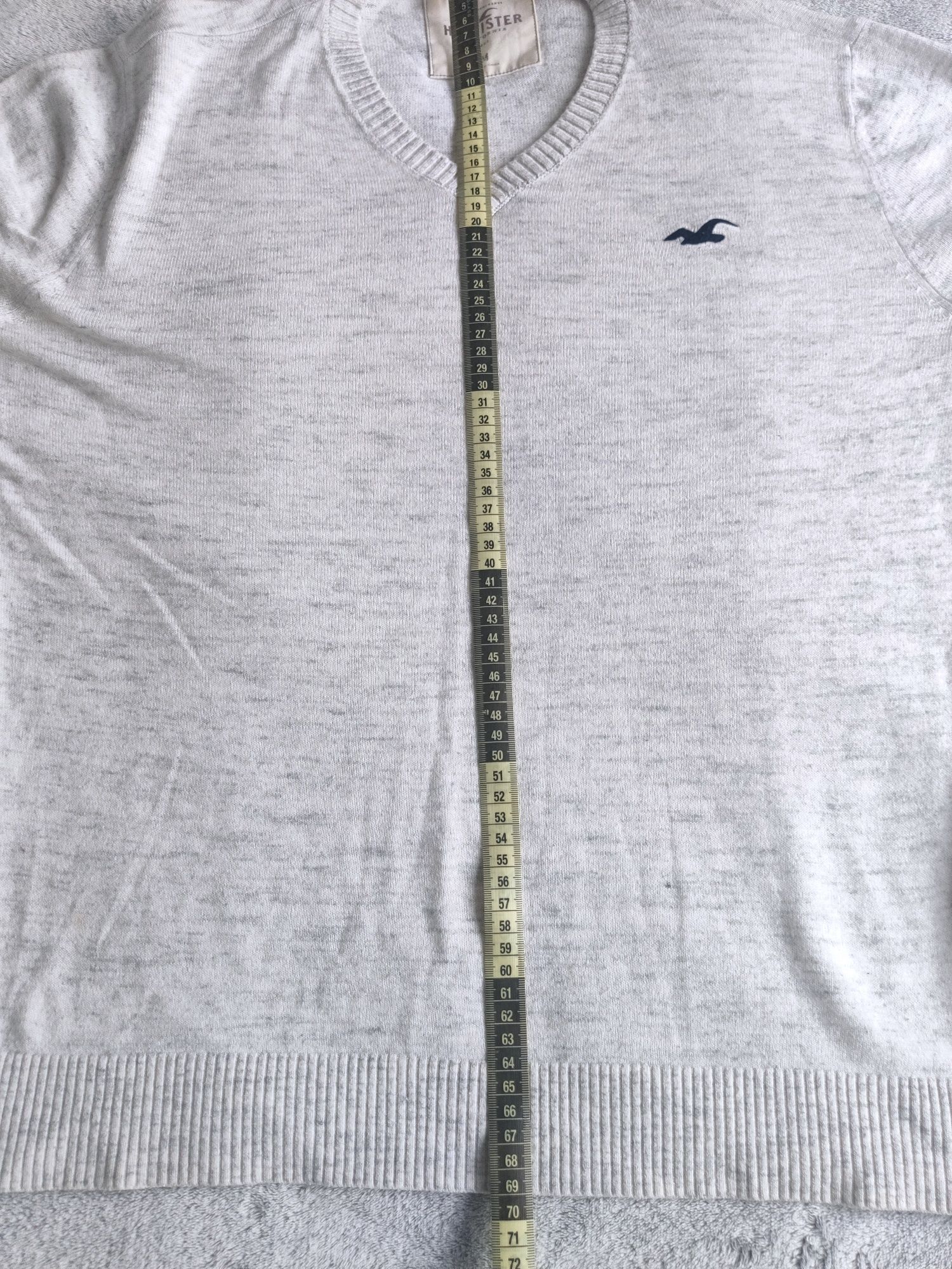 Biały sweter Hollister r. M/L