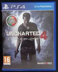 uncharted "o fim de um ladrão" (playstation hits) ps4