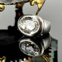 Srebro - Srebrny pierścionek z Cyrkonią - próba srebra 925
