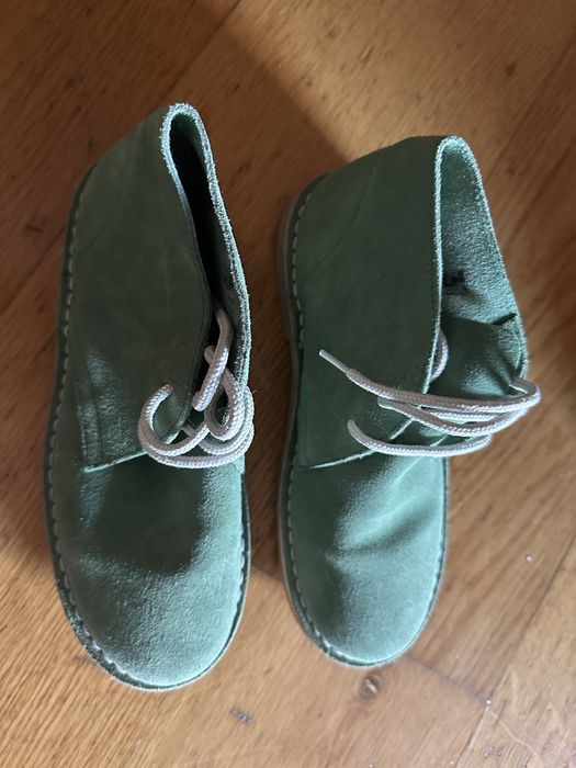 Sapatos camurça como novos