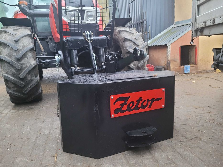 Obciążnik/ balast na TUZ ciągnika od 200kg do 1500kg z LOGIEM traktora