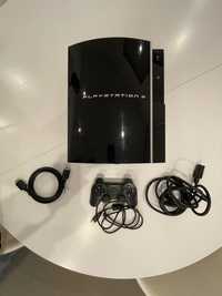 Playstation 3 (consola, cabos e comando)