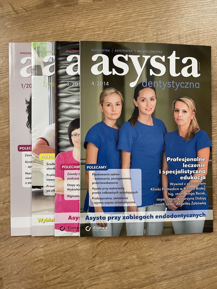 Czasopismo Asysta dentystyczna 10 numerów