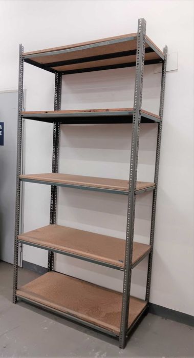 Regały metalowe 5 półek 249X120X60 SOLIDNE