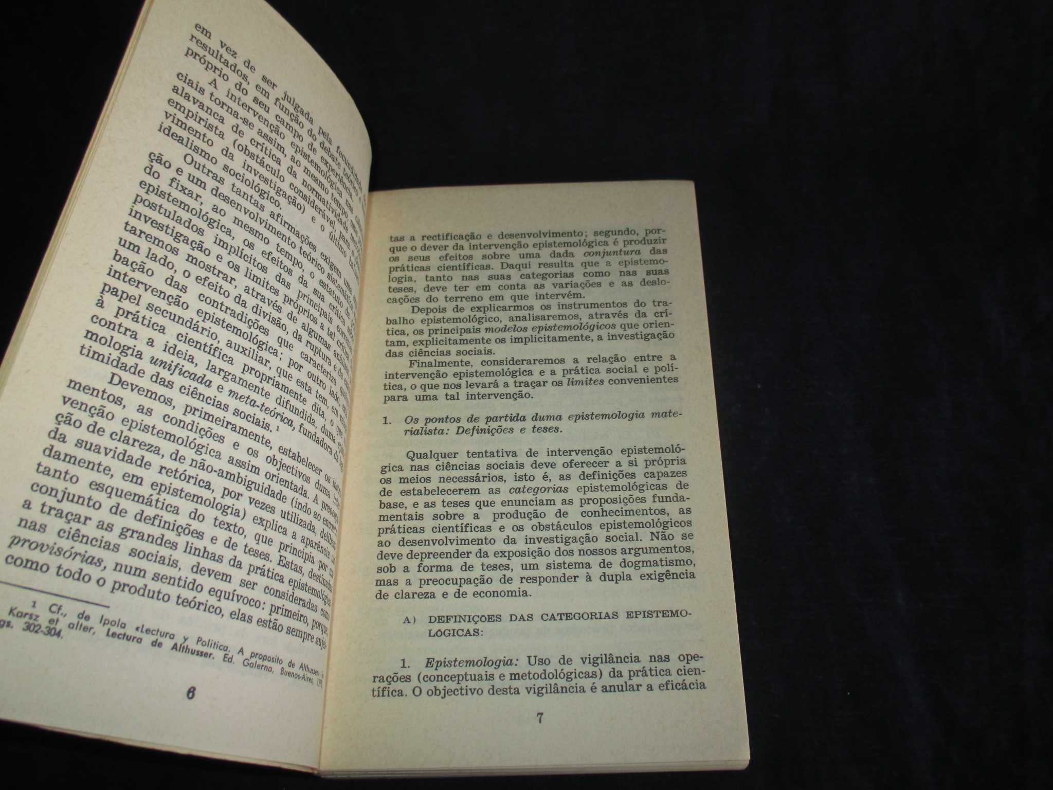 Livro Epistemologia e Ciências Sociais M. Castells