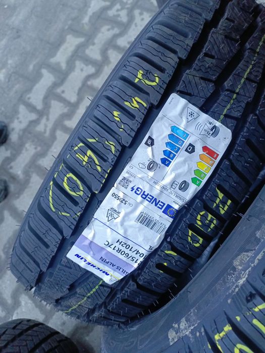 Nowe opony zimowe 215/60/17c Michelin 2024r 2 sztuki